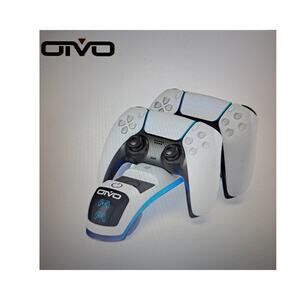 NIB - Get TWO Oivo Controller Charging Station with Headset Holder for PS5